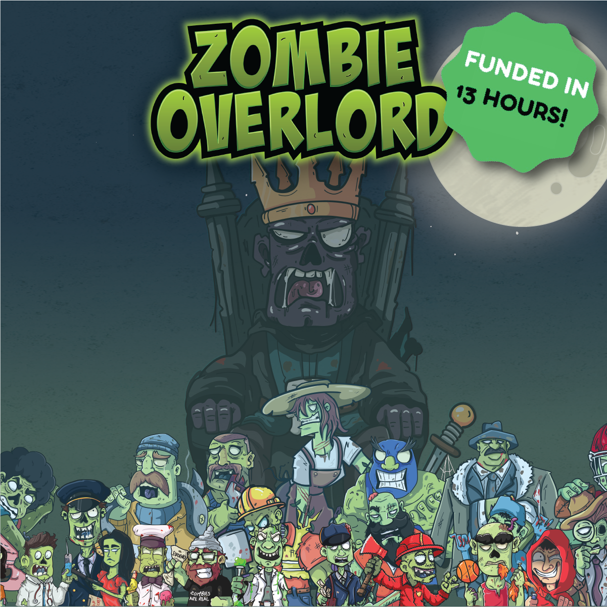 Zombie Overlord Key Art